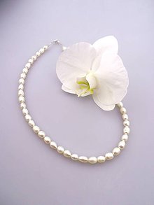 Náhrdelníky - perla riečná náhrdelník - 6795184_
