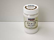 Farby-laky - Dekor Paint Soft 100 ml - biela - 6802787_