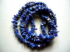 Minerály - Minerální zlomky 90 cm - lapis lazuli - 6801982_