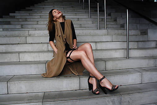 Vesty - Camel vest - 6806094_