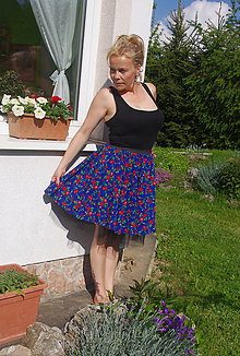 Sukne - krojová suknička - 6807296_