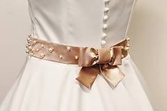 Šaty - elegantné jednoduché svadobné šatky pre sl.E - 6819969_