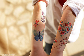 Tetovačky - Dočasné tetovačky - Na lúke (12) - 6823299_