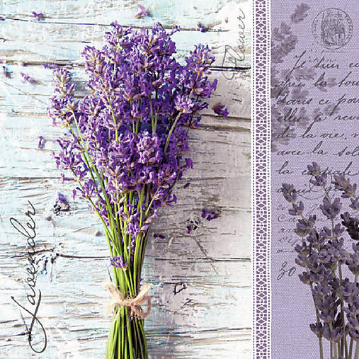  - Servítka "Lavender flower" - 6825270_