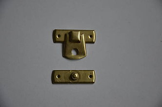 Komponenty - zapínanie kovové zlaté - 6833764_