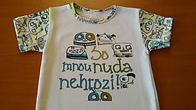 Detské oblečenie - Origoš tričko monsterky - veľká zľava - 6834897_
