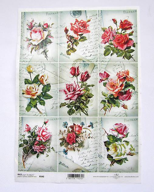 Papier - Ryžový papier R 542 - 6840842_