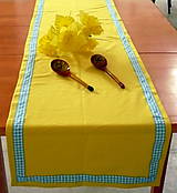 Úžitkový textil - Obrus žltý - 6856276_