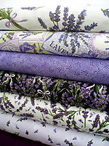 Textil - Lavender Market - malé motýliky - 6858407_