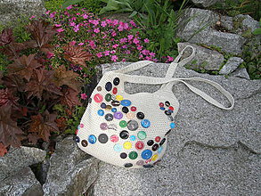 Veľké tašky - Taška jarná kvetinková - 6859202_