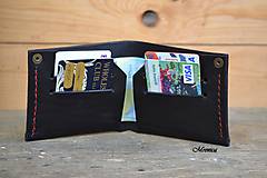 Peňaženky - Peňaženka dolárovka - čierna - 6858090_
