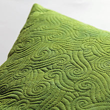 Úžitkový textil - Polštář zelený - 6879676_