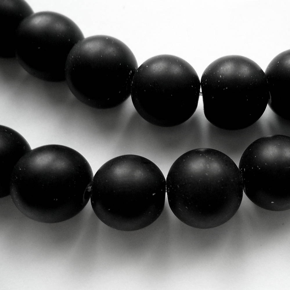 ÓNYX matný-1ks (12mm-čierny)