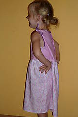 Detské oblečenie - Śaty ružovkasté - akcia 50 % - 6883473_