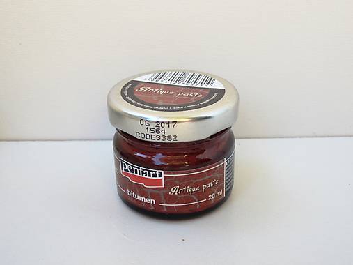 Farby-laky - Pasta na antikovanie antická medená 20 ml - 6908393_