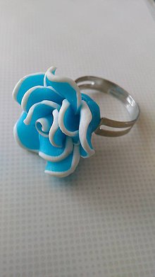 Prstene - prsteň modrý - 6909854_