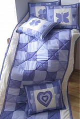 Úžitkový textil - prikrývka fialová - 1049941