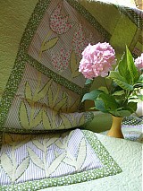 Úžitkový textil - Tulipány za oknom...:) - 1059075