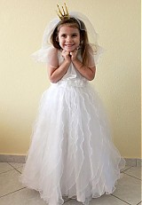 Detské oblečenie - Princeznička v bielom - 1134897