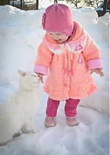 Detské oblečenie - Kabátik pre malú "cicušku" :-) - 1148427