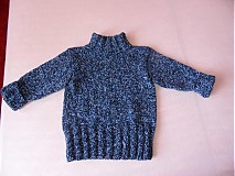 Detské oblečenie - modrý roláčik detský-unisex-V Ý P R E D A J - 1162790