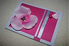 Papiernictvo - Ružový kvet - 1190515