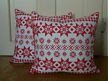 Úžitkový textil - Vianočné vankúše - 1195850