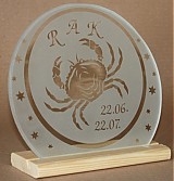 Dekorácie - plaketa zverokruh rak - 1258370