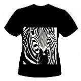 Topy, tričká, tielka - Zebra biela - 1274240