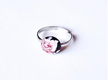 Prstene - Pink rose prsteň - 1306716