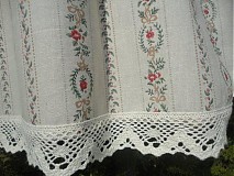 Úžitkový textil - Chalupkarska zaclonka - 1314685