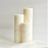 Svietidlá a sviečky - Sada sviečok Ivory Ø45 - 1344302