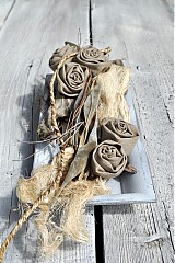 Dekorácie - Hnedá ruža - 1362786
