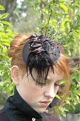 Ozdoby do vlasov - Black beauty by Hogo Fogo - 1372924