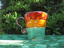 Nádoby - pohár ,,veselé farby,, 2dcl - 1380076