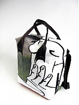Veľké tašky - taška KARAMAI white fingers - 1380222