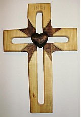 Dekorácie - svadobný kríž lúčový - 1393261