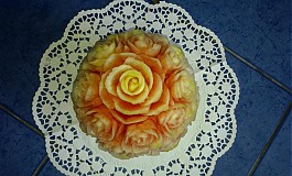 Dekorácie - kytica ruží - extra - 1397219