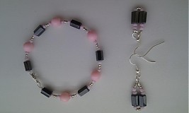 Sady šperkov - Ružový magnet - 1433257