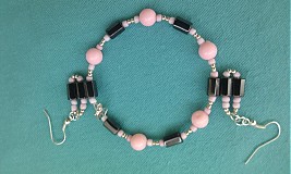 Sady šperkov - Ružový magnet - 1433259