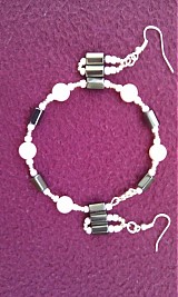 Sady šperkov - Ružový magnet - 1433289