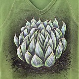 Topy, tričká, tielka - Haworthia jeffreys - vzpomínka na JAR - 1437853