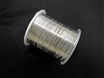 Suroviny - Bižutérny drôt 0,3mm-10m - 1503740