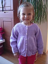 Detské oblečenie - detsky svetrik pre dievca - 1605205