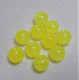 Korálky - Korálky MILK plast 8mm - 1650162