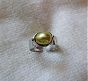 Prstene - Zelený hrášok - 1686012