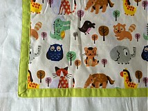 Detský textil - Malé zvieratká na dečke - 1688231