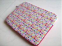 Na notebook - Veselý sovičkový- obal na notebook - 1750192