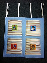 Detský textil - Kapsárik na postielku - ukážky na objednávku - 1768875