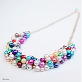 Náhrdelníky - Farebné perličky - 1832775